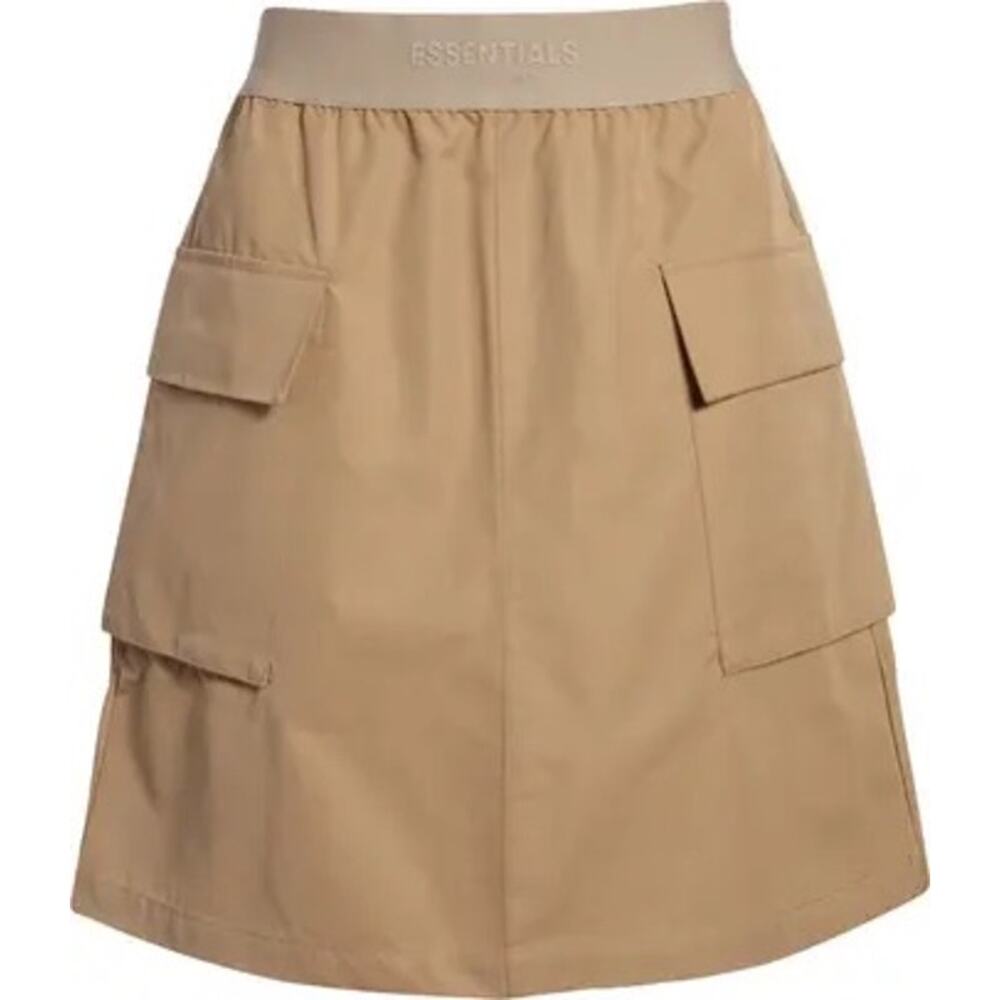 Essentials Fear of god cargo skirt khaki tan utility gorpcore size small